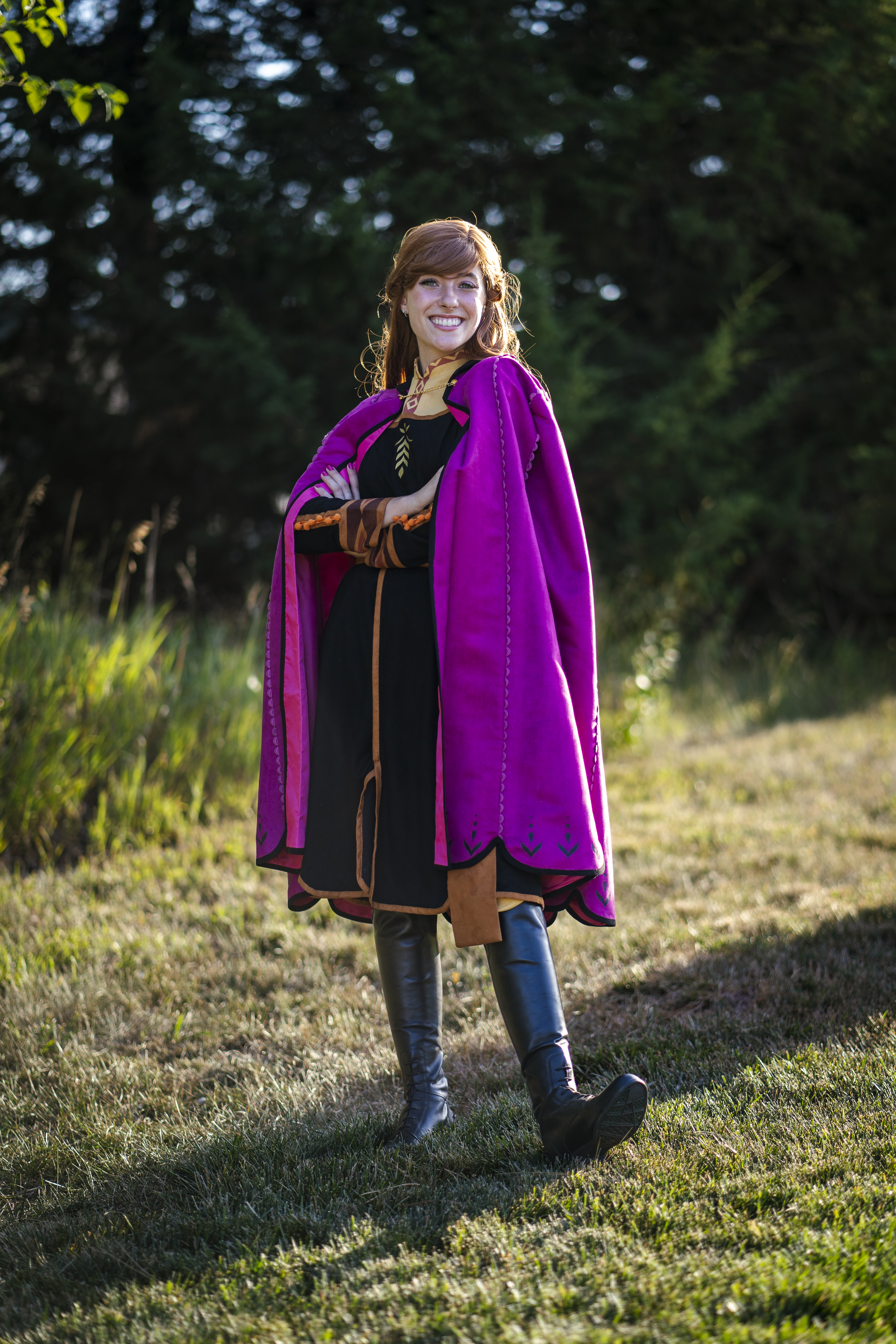 Ice Princess Adventure character in casual costume