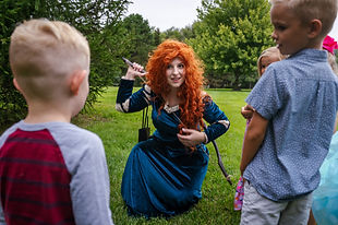 Scottish Princess performing at a children's event – photo 3
