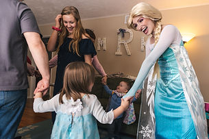 Snow Queen performing at a children's event – photo 5